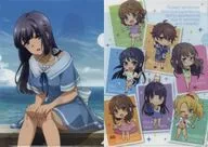 Shoko Makinohara & Assembly A4 Clear File 2-Pack Set "Rascal Does Not Dream of Bunny Girl Senpai x Don Quijote"