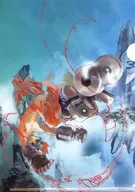 Complete edition 3 volumes cover illustration A4 clear file "HOSHIN ENGI"
