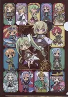 Runn Factory 4 sd Ilustração A4 Clear File "DMM Scratch! Runn Factory" e 6 Award