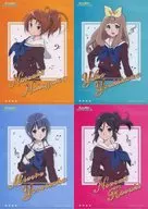 2nd Year A4 plastic trasparent file folder (4-Sheet Set) "Sound! Euphonium 2" Kyo-Ani Shop Limited
