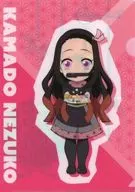 Nezuko Kamado A5 size clear file "Demon Slayer: Kimetsu no Yaiba x Tokyo Dome City Attractions all concentrated! Omotenashi Taisaku" stamp rally prize