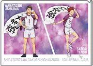 B. Hakutozawa Gakuen A4 plastic trasparent file folder "Haikyu!"