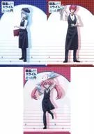 Rimuru & Benimaru & Milim A4 Clear File 3-Pack Set "That Time I Got Reincarnated as a Slime ×PRINCESS CAFE"