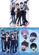 Assembly (male rider) A4 clear file 3-piece set "Virtual YouTuber Nijisanji ×SHIBUYA TSUTAYA"