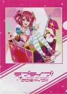 Kurosawa Rubby A4 Clear File 「 CD Love Live! Sunshine! Kurosawa Ruby First Solo Concert Album ~ RED GEM WINK ~ 」 Sofmap Animega Purchase benefits