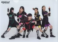 Nikkei A4 plastic trasparent file folder "Momoiro Clover Z Entertainment! September 2017 issue" TSUTAYA Purchase benefits