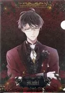 無神ルキ A4メタリッククリアファイル 「DIABOLIK LOVERS THE ROSES’ PLEASURE くじ ～Velvet Rouge～ TypeB」 D-1賞