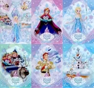 Set A5 Clear Holder 6-Piece Set "Anna and Elsa Frozen Fantasy 2018" limited to Tokyo Disneyland