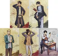 Set A4 Clear File 5-Sheet Set "Attack on Titan Tokyo pop-up store"