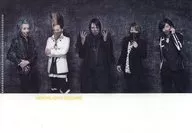 BUCK-TICK original A5 plastic trasparent file folder (TYPE-A) "CD MOO HEADLIGHT ESCAPE" Tower Record Purchase benefits