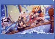 Bishokuden A4 clear file "Princess Connect! Re : Dive animate ONLY SHOP in Summer 2021"