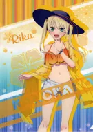 Rika Hoshizaki A4 plastic trasparent file folder "My girlfriend and my girlfriend in summer, my girlfriend in swimsuit in Animate"