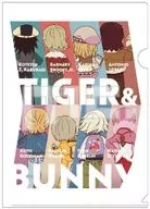 Collection (color) Backspin A4 plastic trasparent file folder "TIGER&BUNNY"