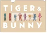 Collection (Silhouette) Back Wrap A4 plastic trasparent file folder "TIGER&BUNNY"