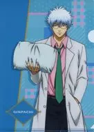 Sakata Gintoki A4 clear file "Gintama THE FINAL HOTEL COLLABORATION 3 th Year Tour of la clase Z"