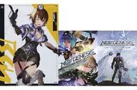 Run A4 plastic trasparent file folder "Sega Lucky KUJI PSO2 New Genesis" F Prize