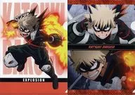 Katsuki Bakugo A4 Clear File 2-Pack Set Strong Hero Ver. "MY HERO ACADEMIA"