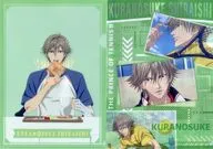 White Ishikura Nosuke A4 Clear File 2-Pack Training Camp ver. "Shin Tennis-no Oji-sama"