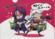 [A la carte] Akechi Mitsuhide & Maeda Toshiie A4 Moerikken Clear File 2 nd Edition "Sengoku Otome" Peace app MIX Gift Campaign Award