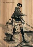 Capitão Levi B. Hita Sugi Wood A5 Clear File "Shingeki no Kyojin x Tri Wood"