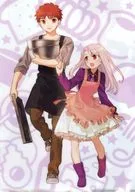 卫宮士郎和伊利亚斯菲尔・冯・爱因斯贝伦特制A4文件夹虎之穴购入特典