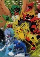 Z Power A4 plastic trasparent file folder "Pocket Monsters"