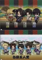 Assembly A4 Mini Character Clear File Set (2-Pack) "Attack on Titan × Kabuki Collaboration ~ Marui Yokohama Kabuki-no-Yakata ~"