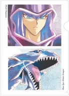 ブラック・マジシャン＆青眼の白龍 Ani-Art aqua label A4クリアファイル 「遊☆戯☆王デュエルモンスターズ」