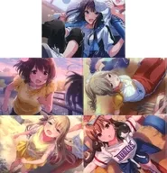 Monthly Tempest A5 clear file 5-pack set "IDOLY PRIDE pop-up shop in Marui"