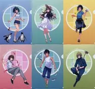 Set (U35 draw down) A4 clear file 6-piece set "White Sand Aquatope" limited to infinite WEBSHOP
