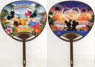ミッキー＆ミニー(海) うちわ 「ディズニー」 第一生命ノベルティグッズ
