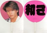 Kazumi Morohoshi / Check Pattern Shirt (Hikaru Genji) Jumbo Fan 1994