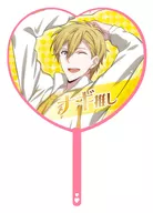 ROKUYA NAGI Heart- Heart-shaped Cheering Fan 「 Idolish7 」