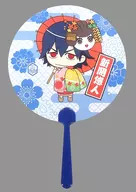 Yuto Shinka Round Fan 「 YOWAMUSHI PEDAL Glory LINE Kyoto Stage in eigamura Midosuji no Gyakushū 」