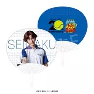 Tonmoto 惣昭 (Eiji Kikumaru) uchiwa fan "Musical 『 THE PRINCE OF TENNIS 』 4th Season Seigaku vs Tateumi POPUP SHOP & CAFE in TreeVillage"