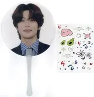 ジェヒョン クリアうちわ＆デコステッカーセット 「Beyond LIVE - NCT 127 ONLINE FANMEETING ‘OFFICE ： Foundation Day’」