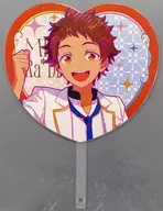 Tenmahikari Hologram Support Uchiwa -the midnight sun - "Ensemble Stars! CAST LIVE Starry Symphony -the midnight sun -"