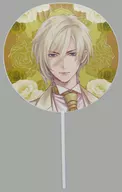 Le Chevalier D'Eon = ミシェーレ Uchiwa "Chare KUJI Handsome Prince Beauty and the Beast's Last Love Wedding KUJI" C-2 Prize