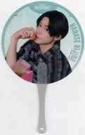 Kaisei ABE (Koro Nanaboshi) Clear Uchiwa "Butai 『 Blue Rock 』 3rd STAGE" Ticket Purchase benefits