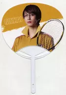 Kiyoshi Nakayama Taro (Yagyu Hiroshi) uchiwa fan "Musical 『 THE PRINCE OF TENNIS 』 4th Season Seigaku vs Higa POP SHOP"