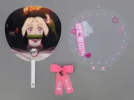 竈門禰豆子 応援うちわとカバーセット 「鬼滅シアター 劇場版 鬼滅の刃 無限列車編 リバイバル上映」 劇場グッズ