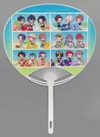 集合 オリジナルうちわ 「ヒプノシスマイク -Division Rap Battle- in UMINOIE(海の家)×SWEETS PARADISE」 店内コラボメニュー注文特典