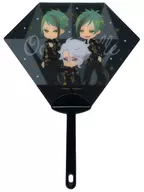 オクタヴィネル寮 クリアうちわ 「ディズニー ツイステッドワンダーランド 3D Magical Live -Blazing Jewel-」