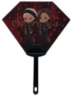 スカラビア寮 クリアうちわ 「ディズニー ツイステッドワンダーランド 3D Magical Live -Blazing Jewel-」