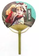01.竈門炭治郎 阿波おどりうちわ 「鬼滅の刃×徳島阿波おどり2025 in ufotable CINEMA/ufotable CAFE徳島/マチ★アソビCAFE眉山」