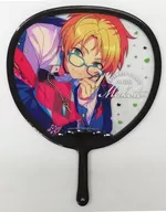 7.遊木真 フレフレスケルトンうちわDX～ブラック☆ラメ～ 「あんさんぶるスターズ!!」