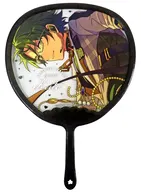 38.蓮巳敬人 フレフレスケルトンうちわDX～ブラック☆ラメ～ 「あんさんぶるスターズ!!」