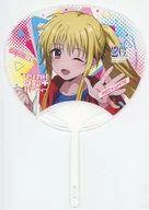 フェイト・テスタロッサ 応援うちわ 「魔法少女リリカルなのは 20周年記念ファンパーティー リリカルウォッチパーティー RED＆WHITE」