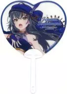 月村手毬 ハート型クリアうちわ アラビアンver. 「学園アイドルマスター 初星学園 Arabian Cafe×animatecafe」