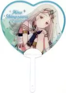 篠澤広 ハート型クリアうちわ アラビアンver. 「学園アイドルマスター 初星学園 Arabian Cafe×animatecafe」